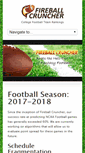 Mobile Screenshot of fireballcruncher.com